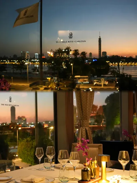 Dinner with the Nile: Vivo at The Ritz-Carlton, Cairo 