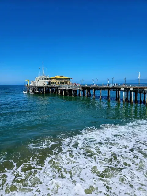 🇺🇲 [Los Angeles] 🌊 The World-Famous Santa Monica Beach 🏖️ 🐬