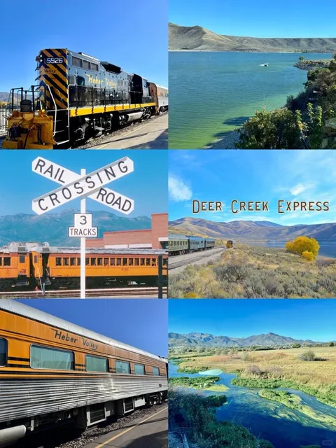 📍Utah｜Heber City Nostalgic Vintage Train Experience 🚂
