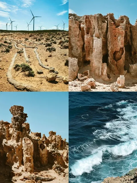 Around Portland: A Wind Farm on "Mars" 🏜️