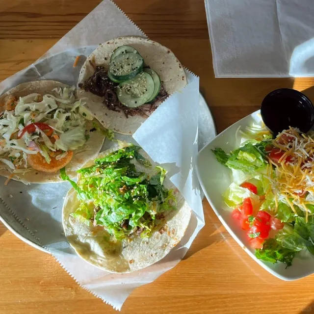 🌮 Asian-Latin Fusion Spot | Creative Tacos & Tesla Charging!