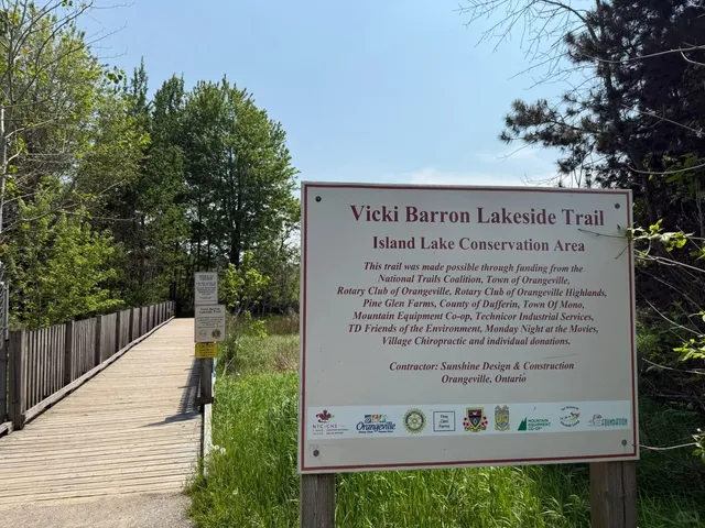 Hidden Gem Alert: Orangeville's Island Lake Trail 🍃🚶‍♀️