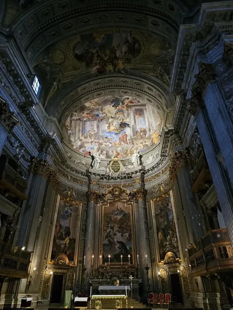 Stepping into the Church of St. Ignatius of Loyola in Rome ⛪