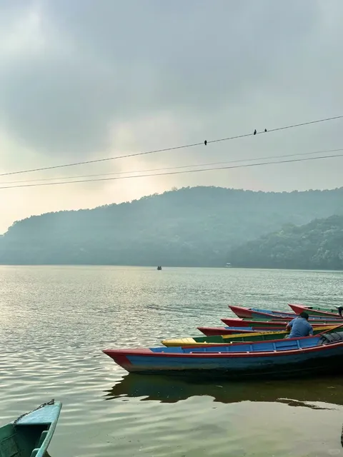 A day with poor weather in Pokhara