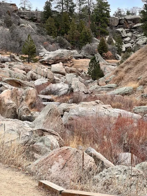 Hiking at Castlewood Canyon State Park in Denver