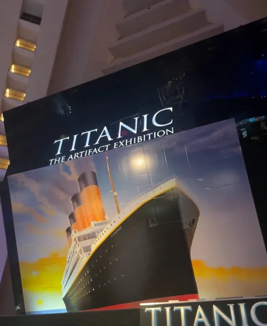 🚢 Titanic Exhibition in Dallas, So Moving!