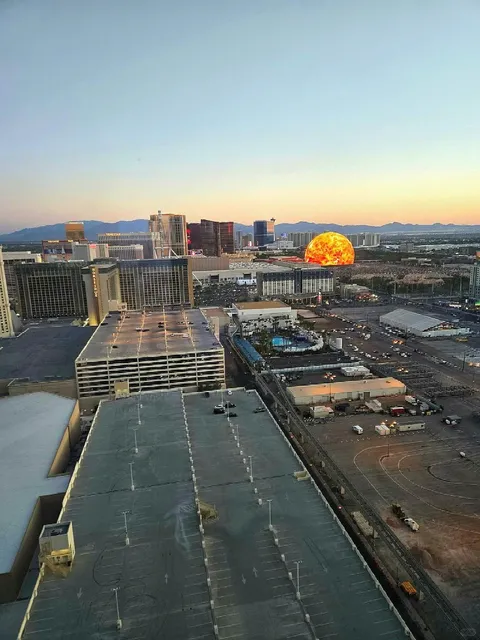 The Sphere Right Outside My Window!