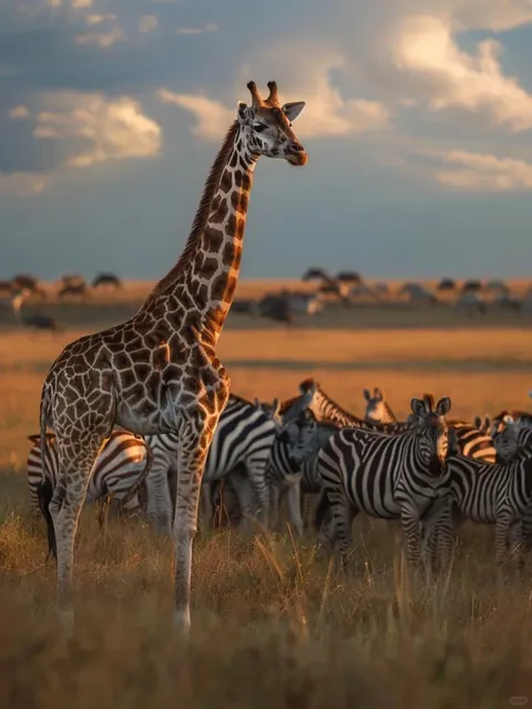 African Safari: Just 1 Meter from a Lion! 🦁 Is It Really Safe?🦁