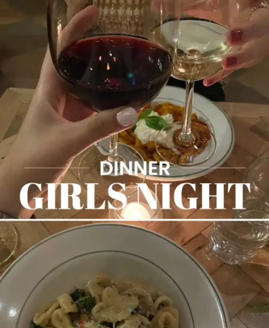👭🥂 Girls Night Dinner Spot + What I Wore 💃🍝