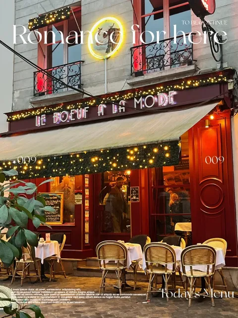 📍  A Century-Old French Cuisine at the Dimly Lit Corner 🍾