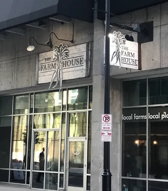 Enjoying Delicious Food at the Farmhouse!