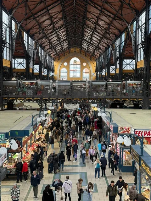 Budapest’s Must-Visit: The Centennial Central Market Hall