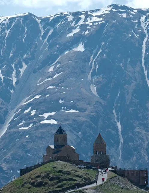 Kazbegi | Always Visit the Church Closest to Heaven ⛪️