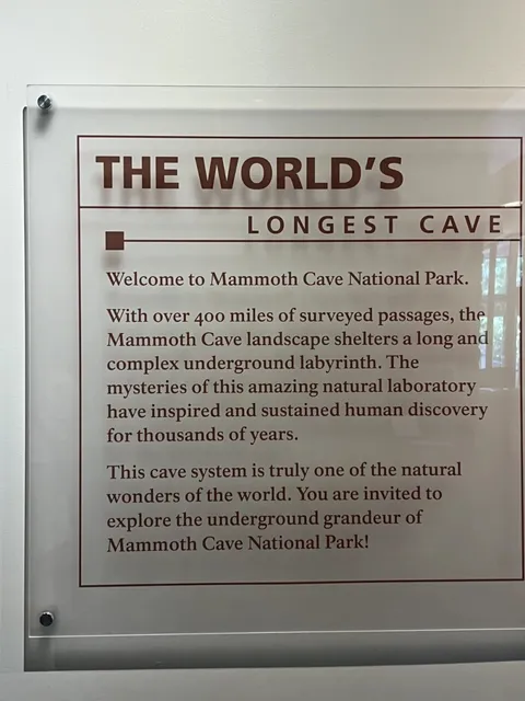 Visited the World's Longest Cave – Mammoth Cave National Park