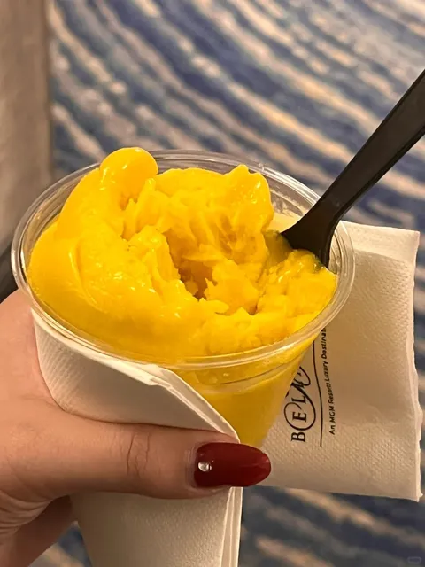 🇺🇸 Must-Try in Las Vegas｜Bellagio's Mango Sorbet is Legendary! 🥭