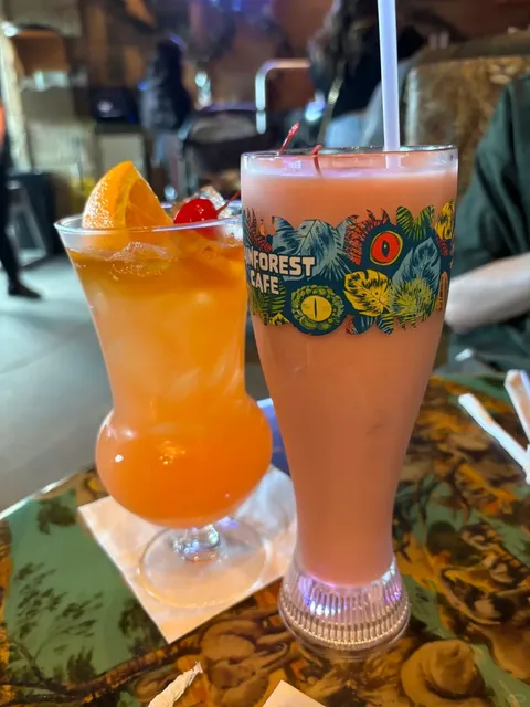 Galveston | Rainforest Cafe 🌴🍹