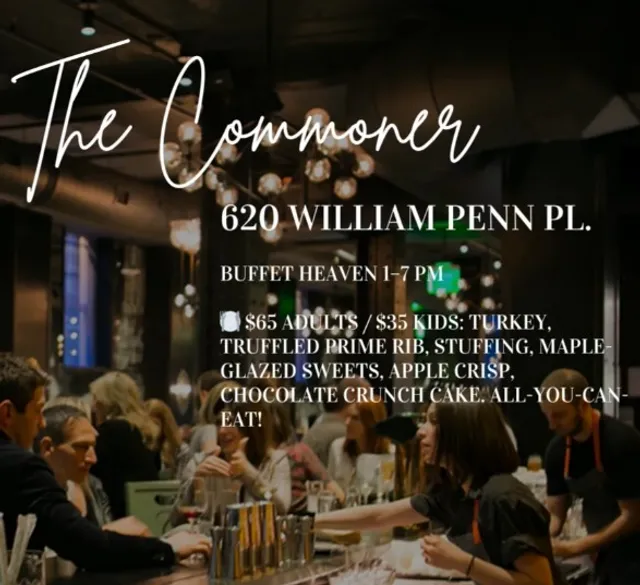 🦃 The Commoner - Pittsburgh's Grand Thanksgiving Feast! 🍁
