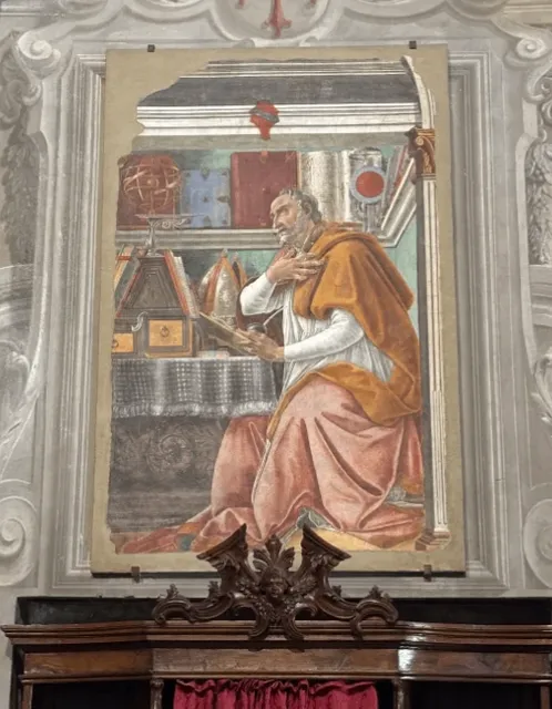 Botticelli rests here in eternal slumber.