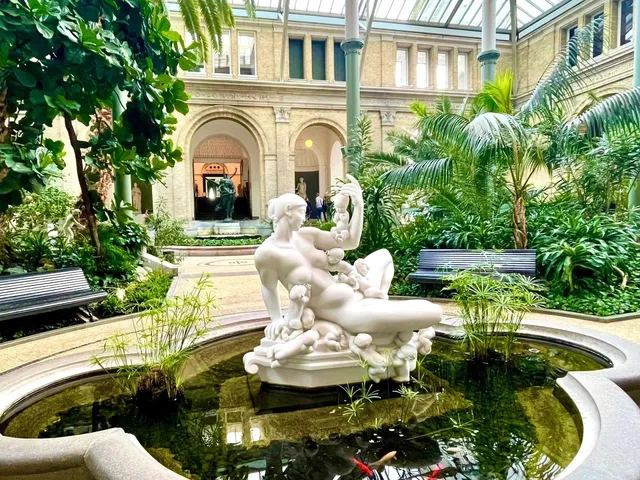 A Museum in a Greenhouse Park 