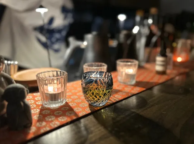 Boston offers a bar with Edo cuttings whisky