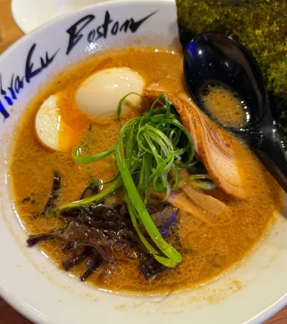 Brookline Japanese ramen shop🍜Miraku Boston