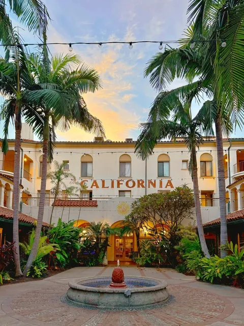  🌴 Behind a Wooden Door Lies a Century-Old California Plaza