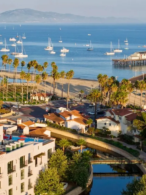 The stunning seaside town of Santa Barbara