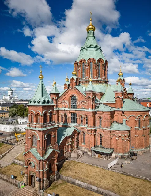 The Largest Orthodox Church in Northern Europe (Finland's Red Church)