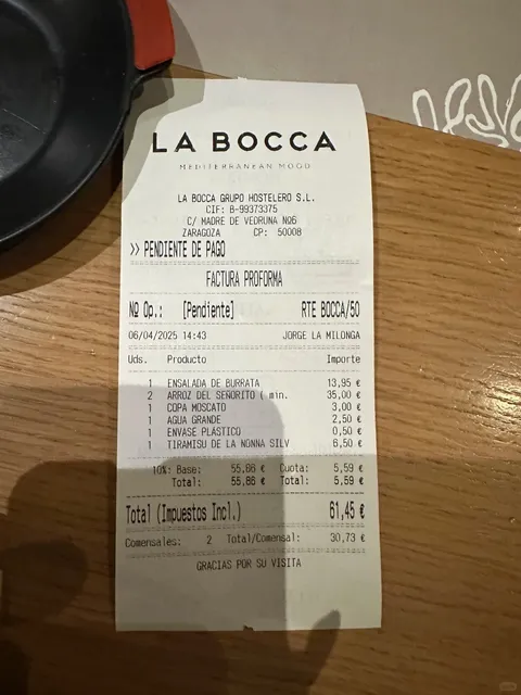 🇪🇸 Zaragoza's BEST Paella & Tiramisu – La Bocca Review