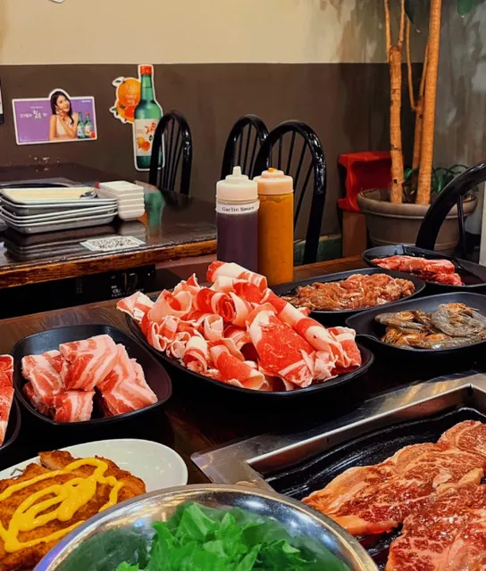 Boston food | Korean buffet barbecue with great value for money