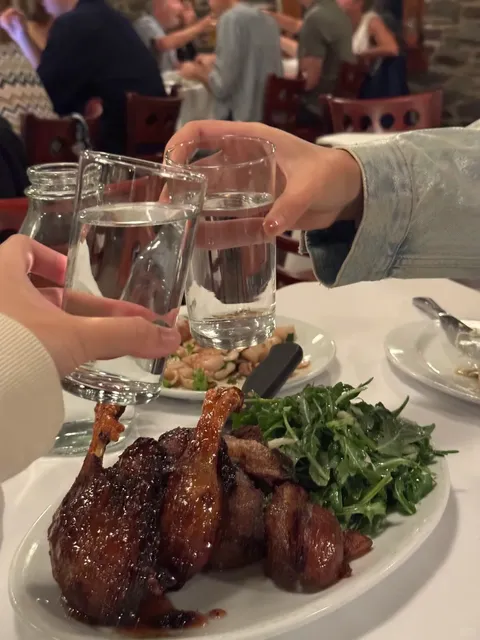 You've got this mouthwatering secret sauce duck legs in Baltimore