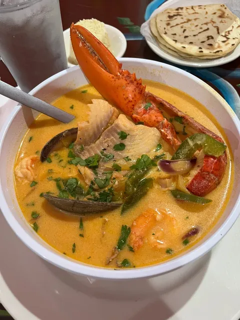 Super Lobster Soup in a Small Shop in Ba Village