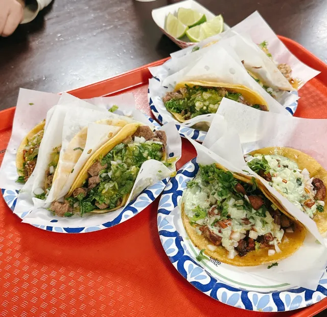The best beef cheek and tongue tacos in the West Coast!