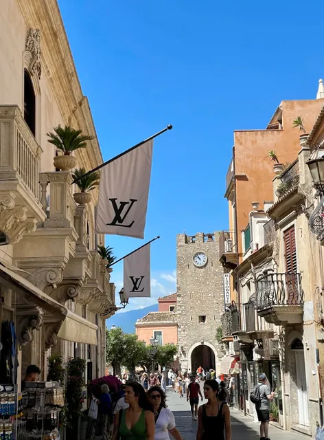 Taormina | Where Flowers Cascade Down Cliffside Streets 🌸🌋