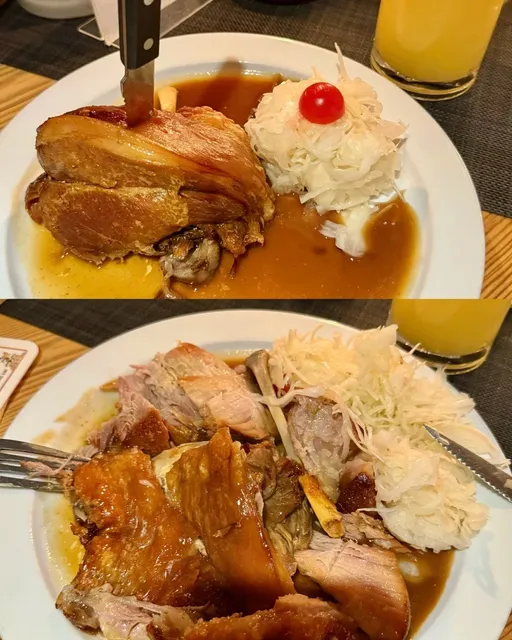 🇩🇪 Hamburg Foodie Moment: The Pork Knuckle of My Dreams! 🥹✨