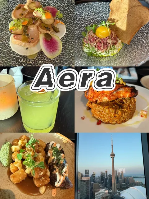 🇨🇦 Aera Summerlicious - Where CN Tower Views Meet Culinary Art! 🌆✨
