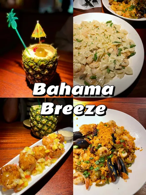 🍍 Caribbean Flavor Restaurant | Bahama Breeze🌴