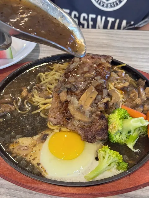 AZ｜Nostalgic desktop steak! This black pepper sauce is so familiar!