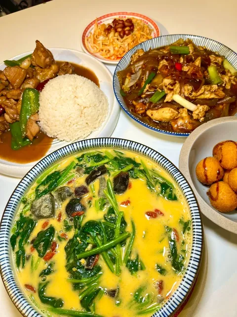 Los Angeles 9.99 Linyi-Style Stir-Fried Chicken! 50 for Four Dishes🐔