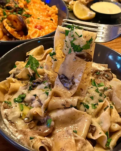 The black truffle pasta over 20 is delicious