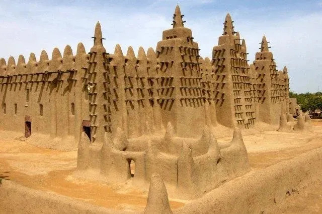 The Great Mosque of Djenné 🏜️🕌📸（1）