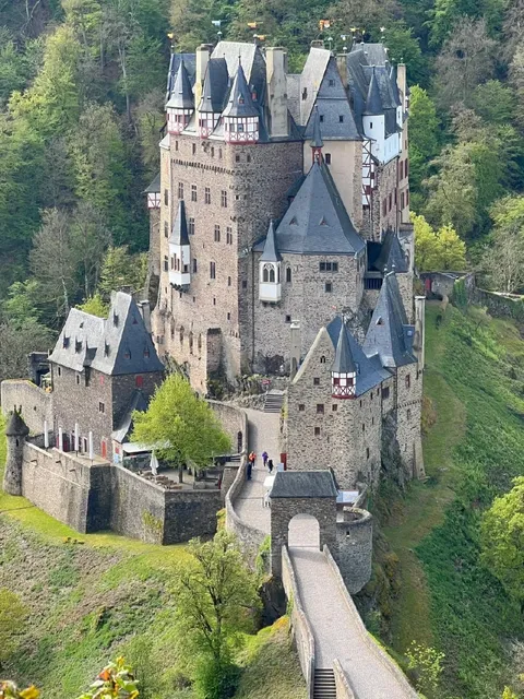 German Medieval Eltz Castle 🦇 Gothic Romance at Its Peak