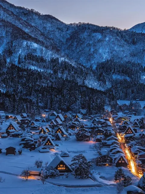 The Romantic Shirakawa-go from Hayao Miyazaki's World (2)🌟
