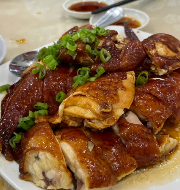 The soybean chicken is so good that it makes you cry!