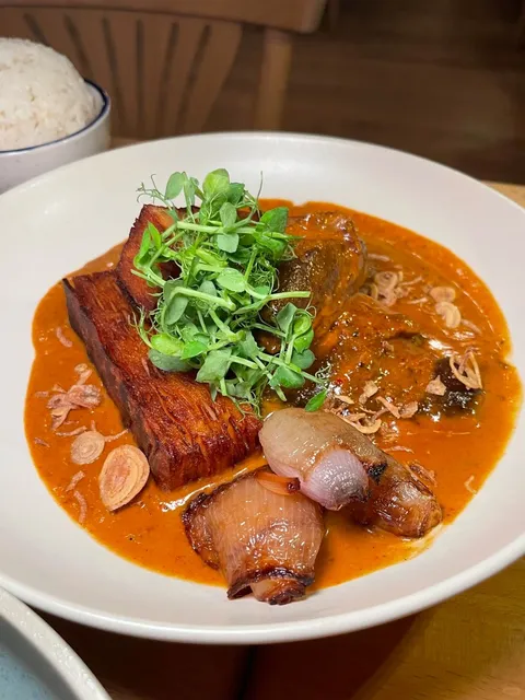 NYC Thai｜Soft Shell Crab Egg Curry! 🦀🍛