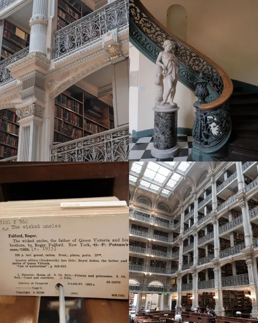 📚 The Most Beautiful Library in the US! A Baltimore Stroll Guide 🏛️✨