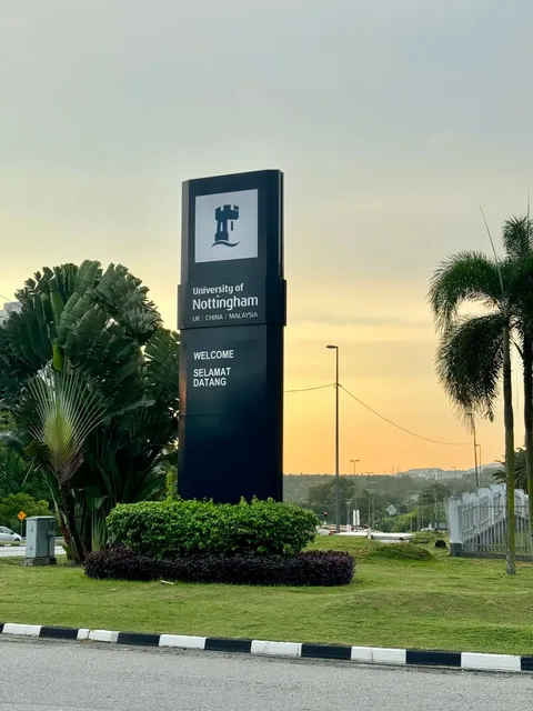🇲🇾 Nottingham, University of Nottingham Malaysia (UNM) – Weekly 