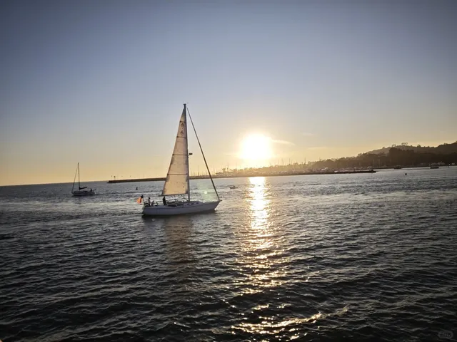 Sunset over a Southern California Town | Santa Barbara 🌅