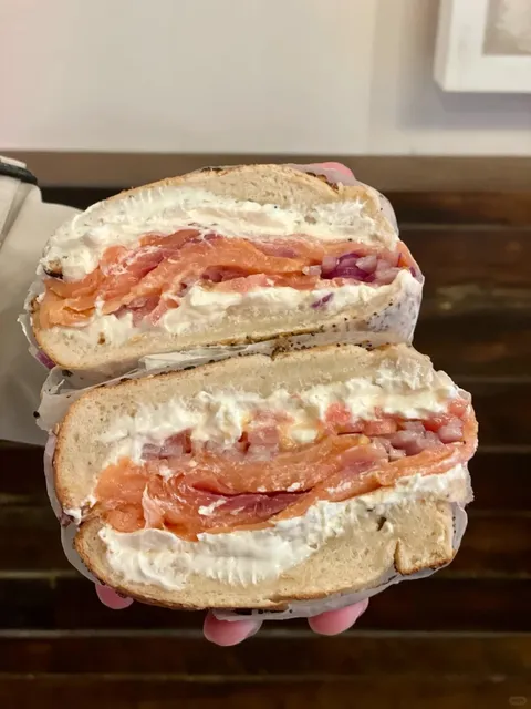 New York Food 😍 Best Bagel & Coffee