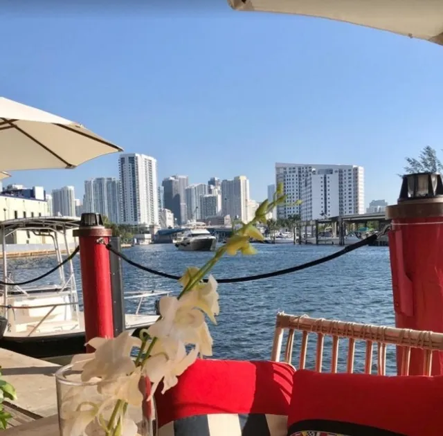 Waterfront Terrace Dining Experience in Miami!